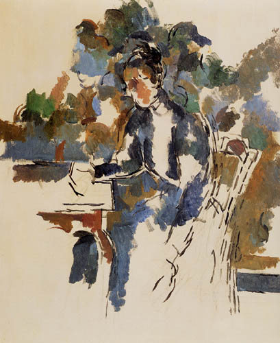 Paul Cézanne (Cezanne) - Retrato de una Señora