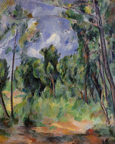 Paul Cézanne (Cezanne) - Lichtung