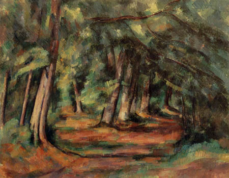 Paul Cézanne (Cezanne) - In the forest