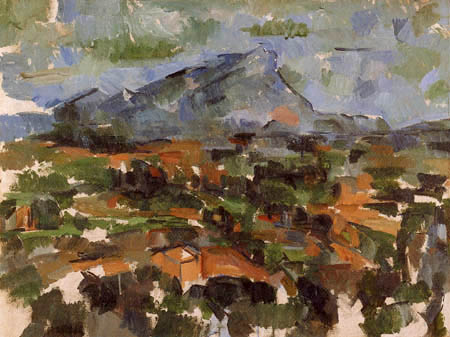 Paul Cézanne (Cezanne) - Montagne Sainte-Victoire
