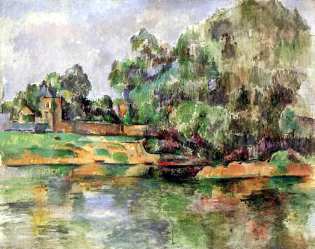 Paul Cézanne (Cezanne) - Riverbank