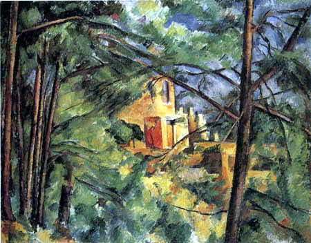 Paul Cézanne (Cezanne) - View of the Château Noir