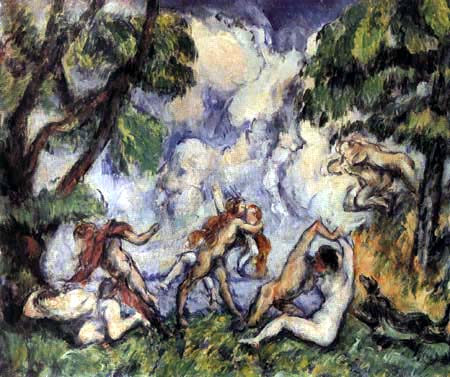 Paul Cézanne (Cezanne) - The battle of love