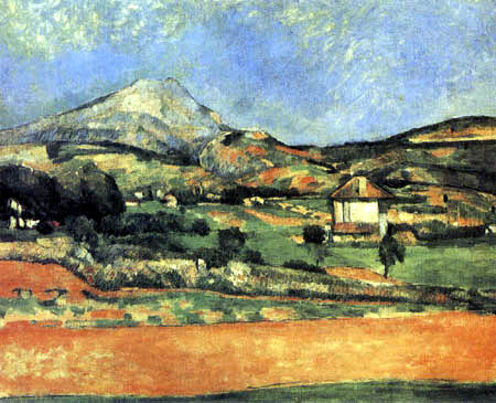 Paul Cézanne (Cezanne) - La Montagne Sainte-Victoire
