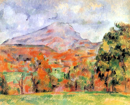 Paul Cézanne (Cezanne) - La Montagne Sainte-Victoire