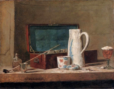 Jean-Baptiste Siméon Chardin - Pipes and Accessories