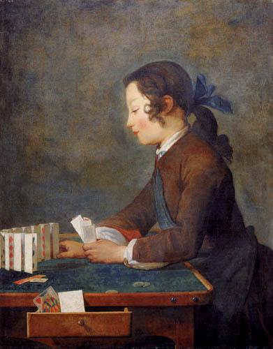 Jean-Baptiste Siméon Chardin - Château de cartes