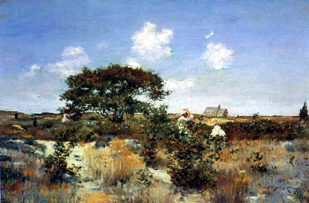 William Merritt Chase - Landscape near Shinnecock