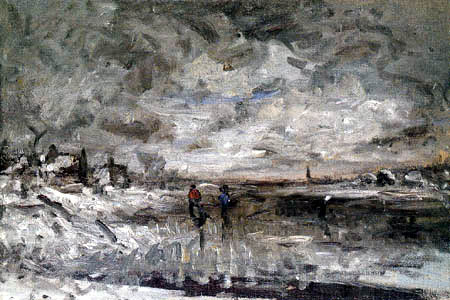 Fanny Churberg - Winter Landscape
