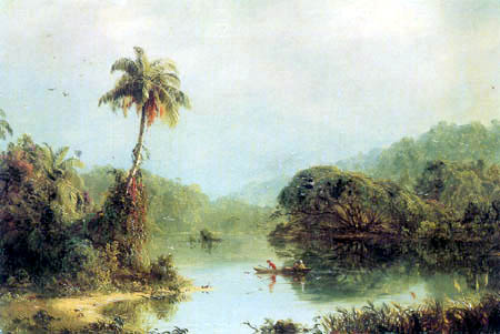 Frederick Edwin Church - Paysage tropical