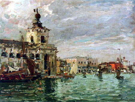 Emma Ciardi - Punta della Dogana, Venedig