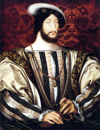 Jean Clouet - Portrait of Francis I