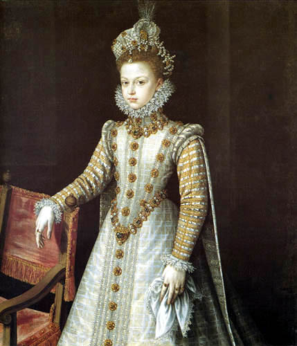 Alonso Sánchez Coello - Portrait of Isabel Clara Eugenia
