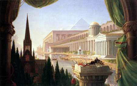 Thomas Cole - The dream of the architect