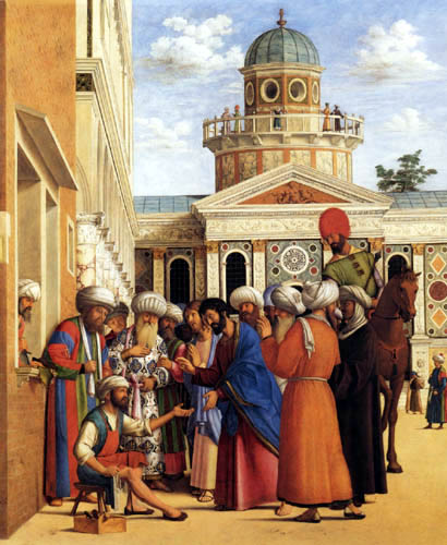 Giovanni Battista Cima - St. Mark heals the cobbler Anianus