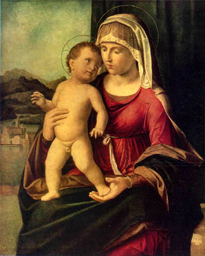 Giovanni Battista Cima - Mary with the Child