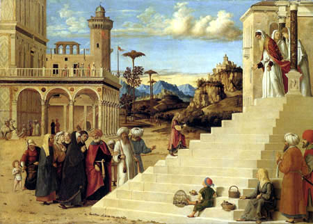 Giovanni Battista Cima - Mary´s Going to the Temple