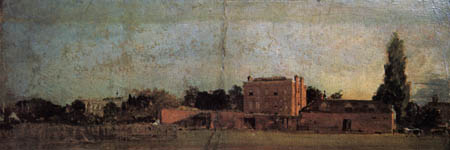 John Constable - Constables casa East Bergholt