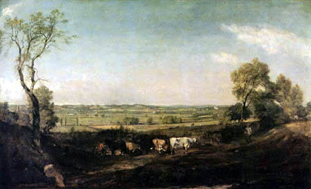 John Constable - Tal von Dedham
