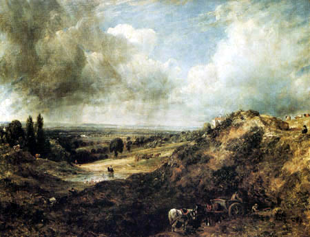 John Constable - Branch Hill Pond, Hampstead