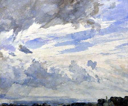 John Constable - Escena del cielo