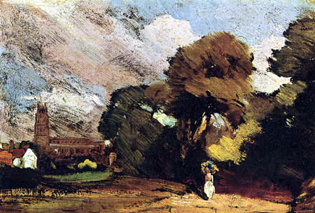 John Constable - Cerca de Stoke-by-Nayland