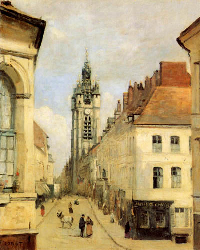 Jean-Baptiste Corot - Der Wachturm von Douai