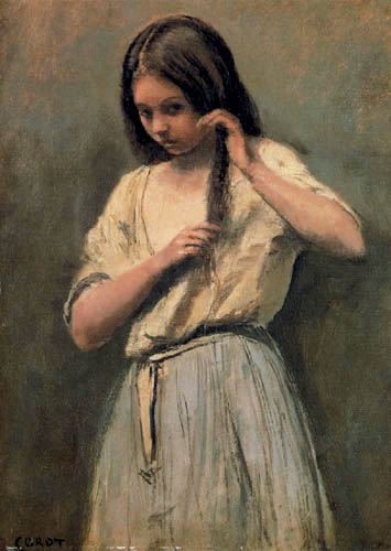 Jean-Baptiste Corot - Young girl