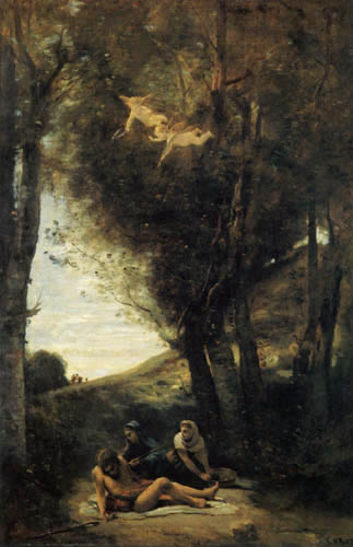 Jean-Baptiste Corot - St. Sebastian von den hl. Frauen gerettet