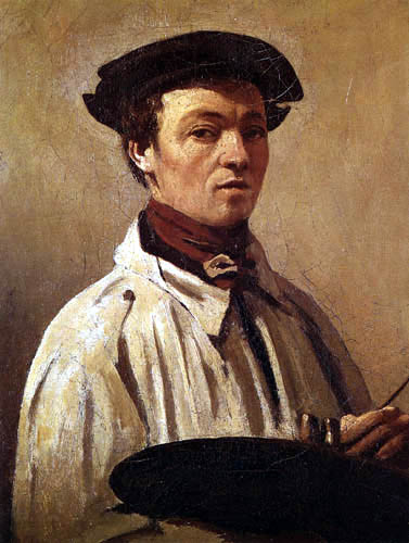 Jean-Baptiste Corot - Selbstbildnis