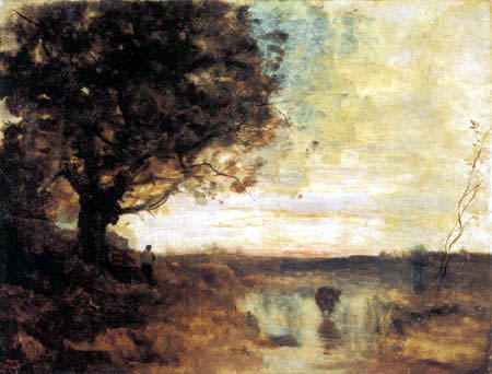 Jean-Baptiste Corot - Sunrise