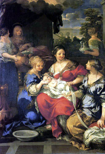 Pietro da Cortona - The Birth of the Virgin