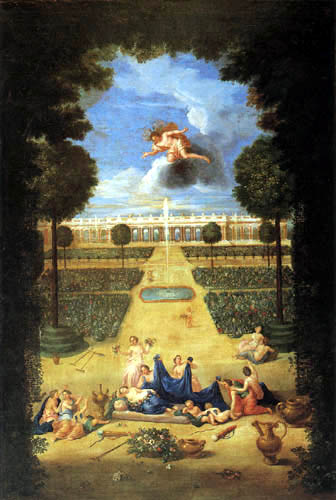 Jean Cotelle - Vue du Grand Trianon du Jardin