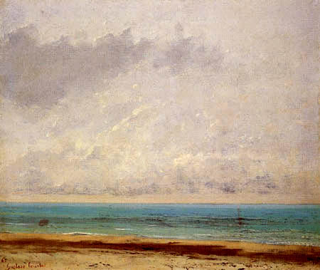 Gustave Courbet - Ruhige See