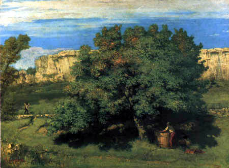 Gustave Courbet - La récolte à Ornans
