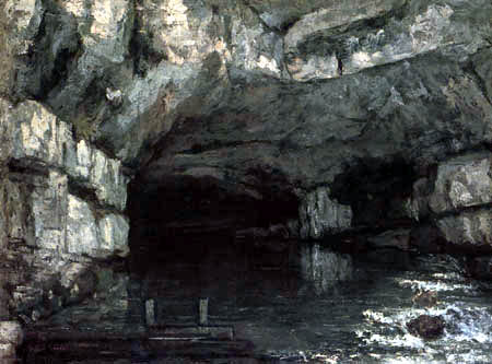 Gustave Courbet - Die Quelle der Loue