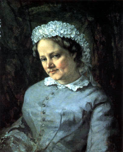Gustave Courbet - Madame Proudhon