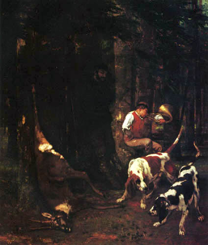Gustave Courbet - Tableau de chasse