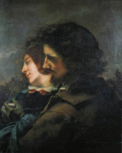 Gustave Courbet - Les amants à la campagne