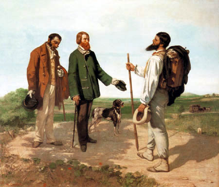 Gustave Courbet - Bonjour Monsieur Courbet
