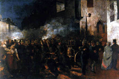 Gustave Courbet - Firemen