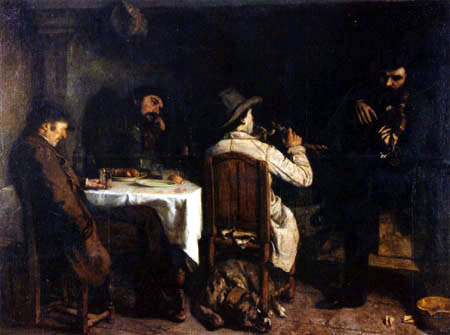 Gustave Courbet - Après-midi en Ornans