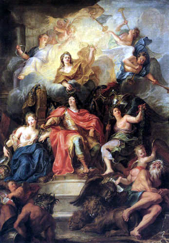 Antoine Coypel - Allegory of Louis XIV