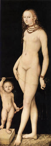 Lucas Cranach el Viejo - Venus y Cupido