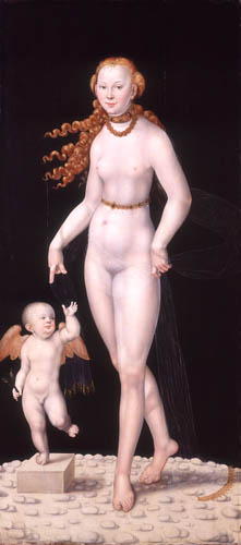 Lucas Cranach el Viejo - Venus y Cupido