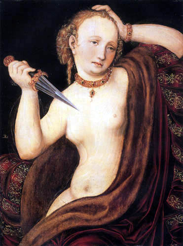 Lucas Cranach the Younger - Lucretia