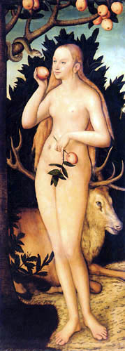 Lucas Cranach the Younger - Eve