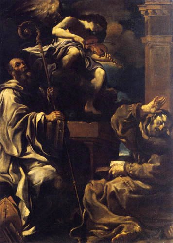 Giuseppe Maria Crespi - Die heiligen Francesco und Benedetto
