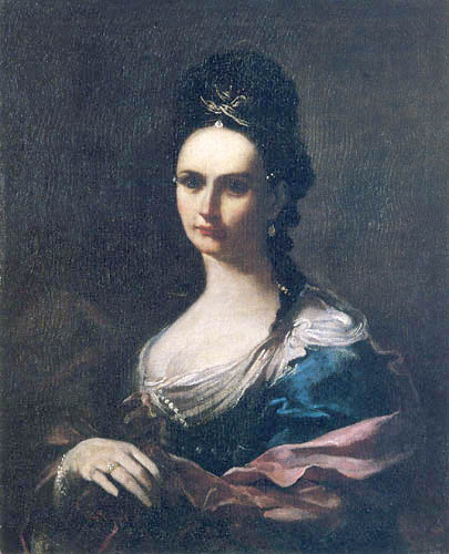 Giuseppe Maria Crespi - Bildnis der Gentildonna