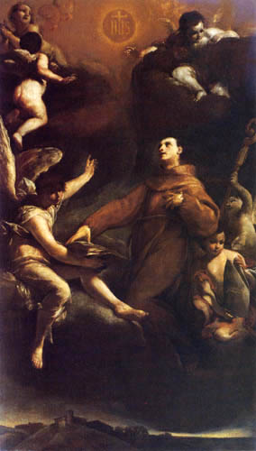 Giuseppe Maria Crespi - Verzückung de hl. Bernardino